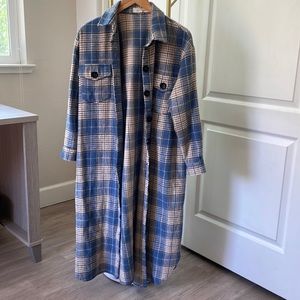 Long flannel - fall!